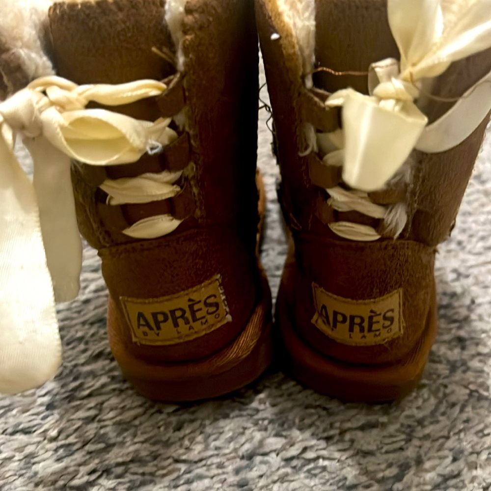 ❤️ Après by Lamo girls bow boots - Picture 3 of 5